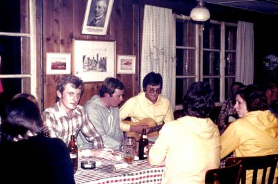 bei einem Ausflug zum Straubinger Haus, Sept. 1975